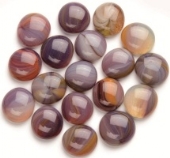 Glasnuggets, 20mm, 200 gram, mix lila