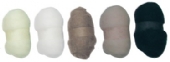 Bhedawol/schapenwol, 5x25gr, natuurtinten