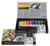 Talens Van Gogh olieverf, basisset 02C410, 10 x 20 ml