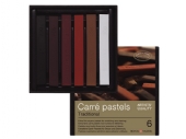 Talens Rembrandt carre pastels, assortiment 6 stuks