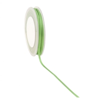 Double face satijnlint, 3 mm, 50 meter, groen