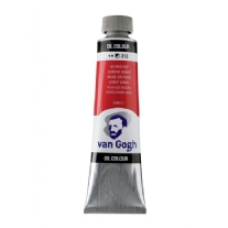 Talens van Gogh Olieverf, tube 40 ml, 313 Azorood Donker