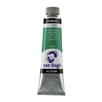 Talens van Gogh Olieverf, tube 40 ml, 675 Phtalogroen