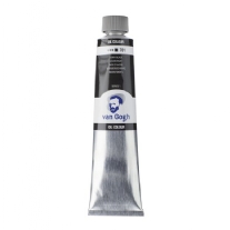 Talens van Gogh Olieverf, tube 200 ml, 701 Ivoorzwart