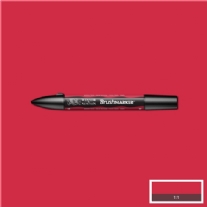WN Brushmarker/Illustratormarker duo-point, berry red (R665)
