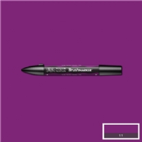 WN Brushmarker/Illustratormarker duo-point, plum (V735)