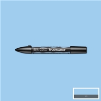 WN Brushmarker/Illustratormarker duo-point, cloud blue (B318)