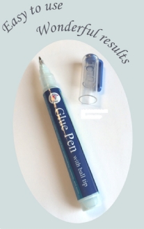 Lijmpen met fijne ballpoint