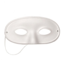 Wit kartonnen oogmaskers, 2 stuks