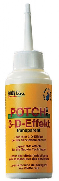 Foto transfermedium / Photo podge 3-d lak, 80 ml