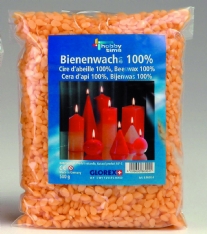 Kaarsensmeltwas/bijenwas, pastilles, 500 gram