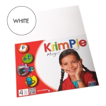 Krimpie dinkie, magic plastic, formaat 20x25cm, 4 vel, wit