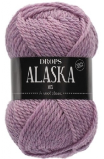 Drops Alaska 100% wol, 50 gram, oud roze
