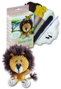 Haakpakketje, 12- 14 cm, leeuw