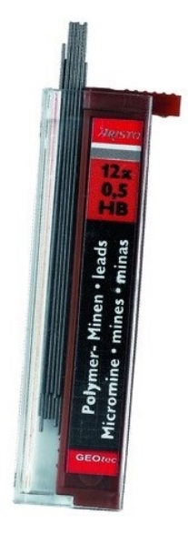 Vulpotlood reservestiftjes, HB, 12 stuks