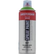 Talens Amsterdam spray paint, 400 ml, geelgroen