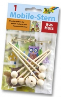 Houten mobile-set