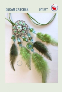 Dreamcatcher, sieraadhanger, groen