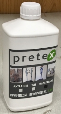 Pretex textielverharder, transparant 1 liter