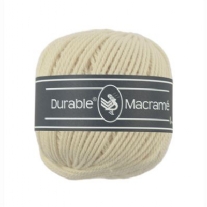 Durable macramegaren naturel 80mtr