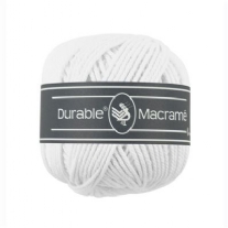 Durable macramegaren wit 80mtr