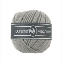 Durable macramegaren lichtgrijs 80mtr