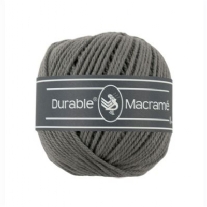Durable macramegaren grijs 80mtr