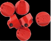 Amsterdam spraypaint caps / spuitmondjes, 6 stuks