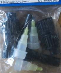 OP=OP Contourpuntjes voor kaarsenpennen, set 3 stuks, 0,7 mm