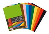 Gekleurd tekenpapier, 160gr, A4, 250 vel assortiment helder
