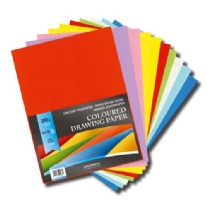 Gekleurd karton,, 250gr, A3, 100 vel, assortiment