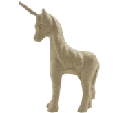 Eco shape unicorn/eenhoorn 12 x 4 x 16.5cm