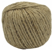 Jute touw, 3.7mm, 250 gram, ca 80 meter, naturel