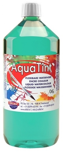 Collall aquatint tekeninkt, 1000 ml, turkoois
