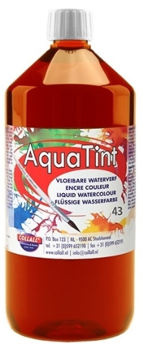 Collall aquatint tekeninkt, 1000 ml, sienna
