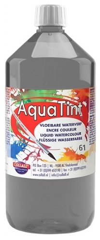 Collall aquatint tekeninkt, 1000 ml, grijs
