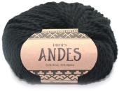 OP=OP Drops Andes 65% Wol, 35% Alpaca, 100 gram, zwart