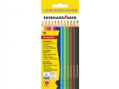Eberhard Faber kleurpotloden houtvrij assortiment 12 stuks