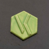 Ve-Ka Poederglazuur GL1118, 500gr, glanzend, lentegroen