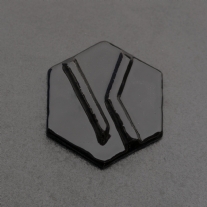 Ve-Ka poederglazuur GL1131, 500gr, glanzend, zwart
