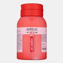 Talens Art Creation Acrylverf, 750 ml, naftolrood middel