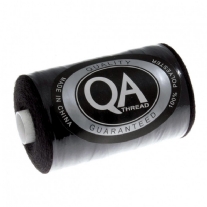 QA naaimachinegaren/naaigaren, 100% polyester, 500 meter, zwart
