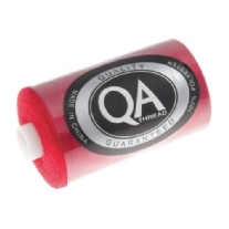 QA naaimachinegaren/naaigaren, 100% polyester, 500 meter, rood