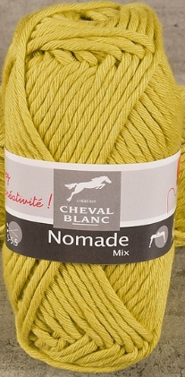 Cheval Blanc Nomade Mix, breigaren/haakgaren, 50 gram, geel