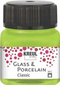 Kreul porseleinverf/glasverf classic/dekkend, 20 ml, meigroen