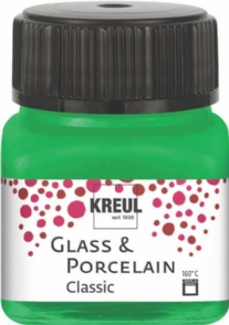 Kreul porseleinverf/glasverf classic/dekkend, 20 ml, groen