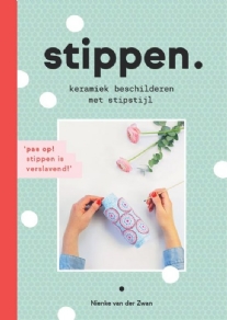 Stippen, keramiek beschilderen met stipstijl