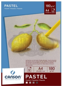 OP=OP Canson pastelpapier, 180 gr, A4, 12 vel
