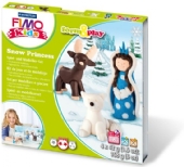  Fimo kids form and play set Snow princess