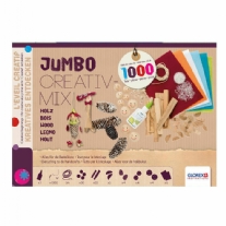 Jumbo knutselset hout mix